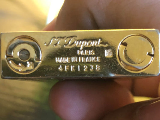 How do I know if my S.T. Dupont Ligne 2 lighter is authentic?