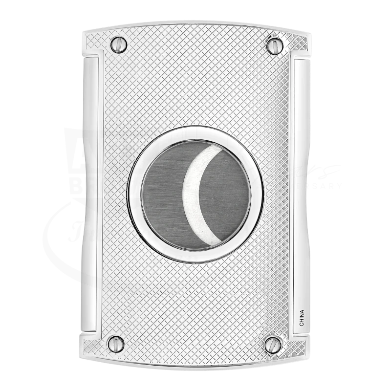 S.T. Dupont Maxijet Chrome Grid Cigar Cutter, 003257