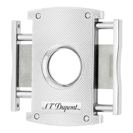 S.T. Dupont Maxijet Chrome Grid Cigar Cutter, 003257