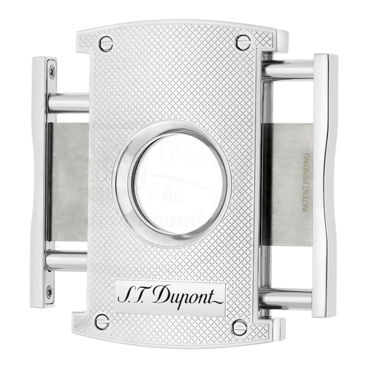 S.T. Dupont Maxijet Chrome Grid Cigar Cutter, 003257
