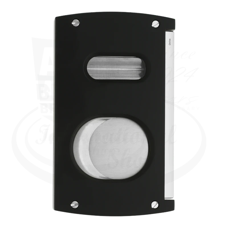 S.T. Dupont Double Blade Black Cigar Cutter, 003419