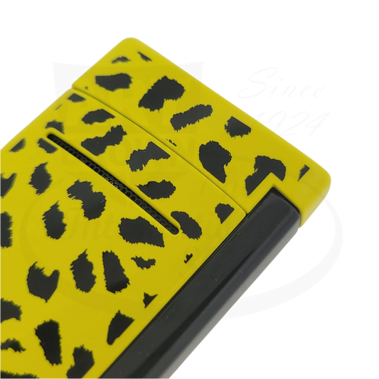 S.T. Dupont MiniJet Torch Lighter Yellow Leopard, 010074