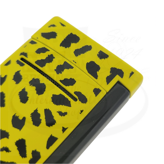 S.T. Dupont MiniJet Torch Lighter Yellow Leopard, 010074