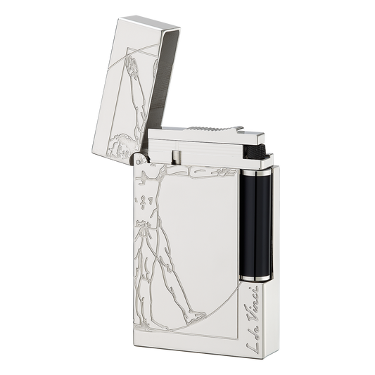 S.T. Dupont Ligne 2 Vitruvian Man Access Lighter, 016162