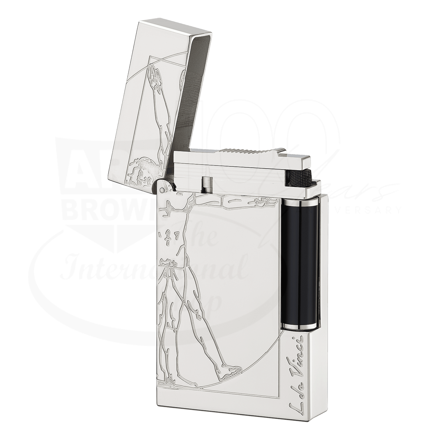 S.T. Dupont Ligne 2 Vitruvian Man Access Lighter, 016162
