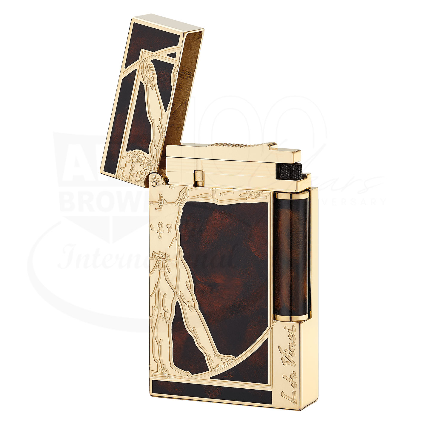S.T. Dupont Ligne 2 Prestige Vitruvian Man Lighter, 016163