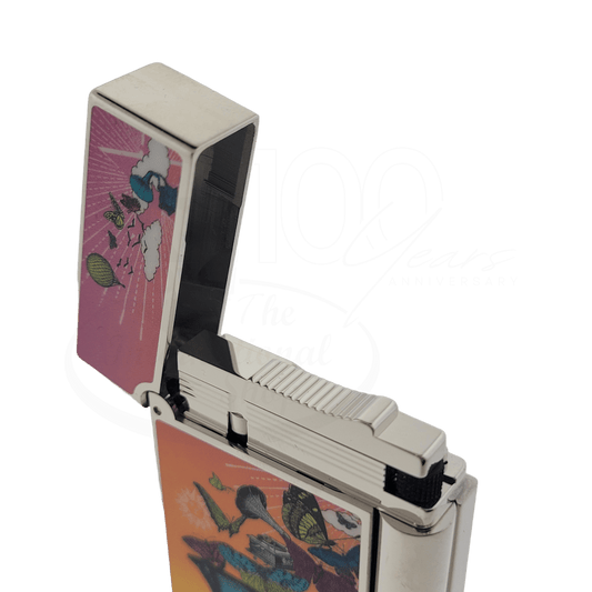 S.T. Dupont Limited Edition Ligne 2 The Row Horn, 016382 luxury lighter close-up, gallery position 2, square 1000x1000 image