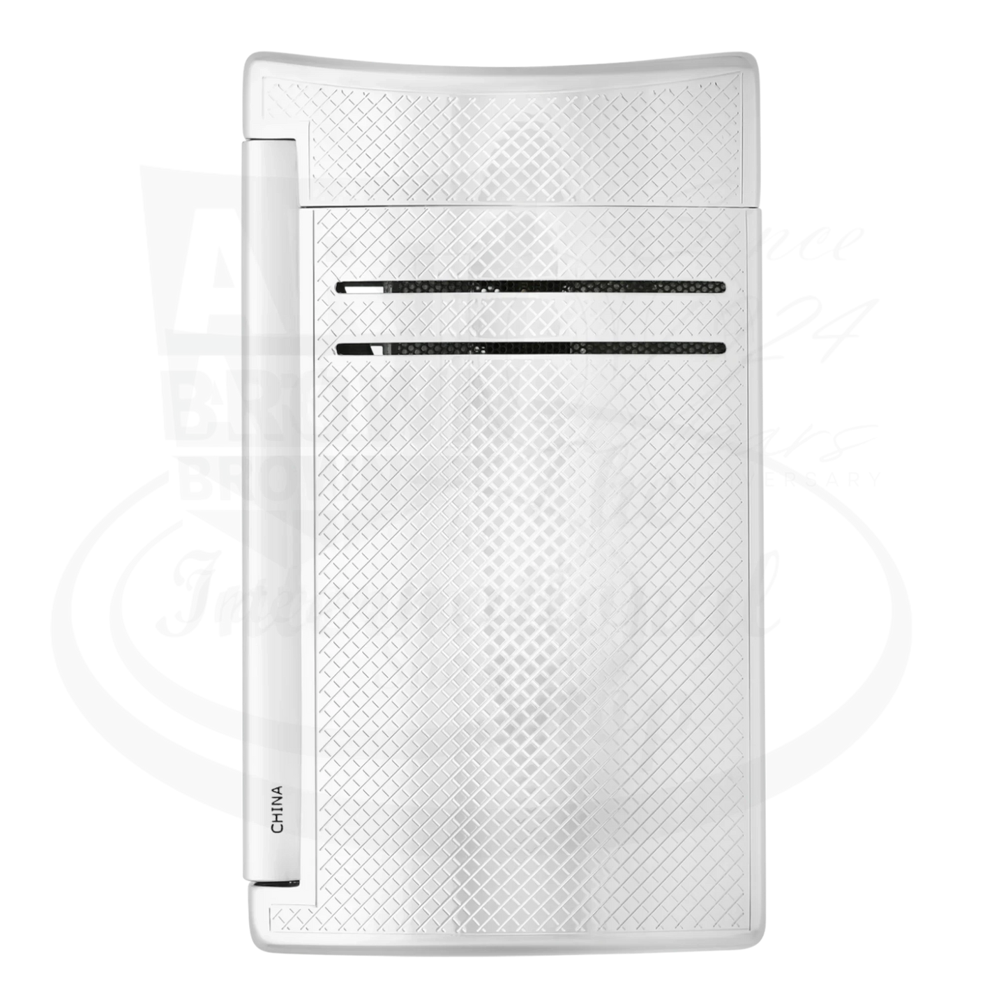 S.T. Dupont Maxijet Chrome Grid Lighter, 020157N