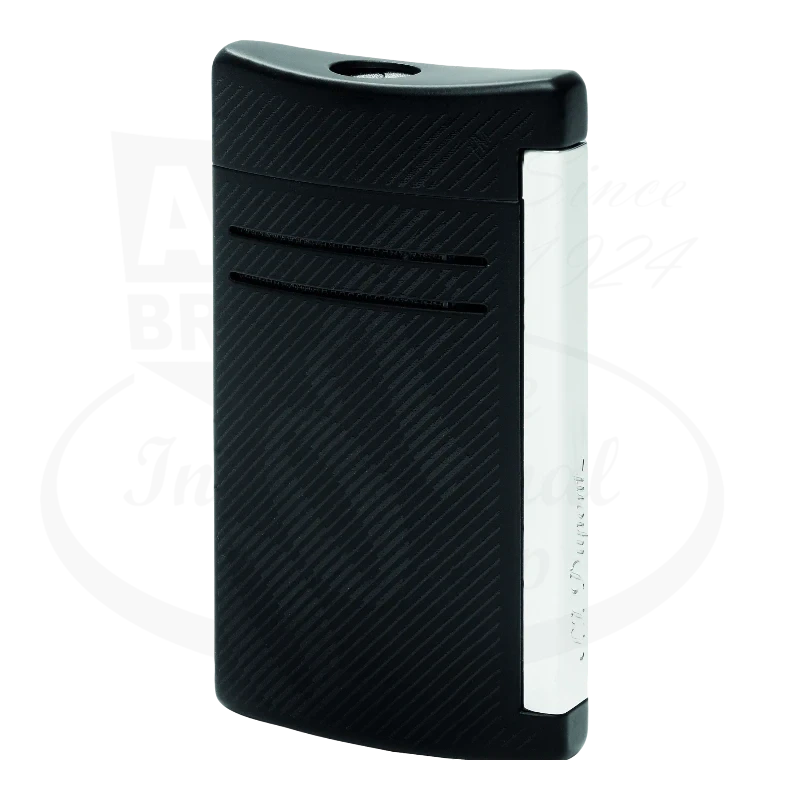 S.T. Dupont Limited Edition James Bond Maxijet Black Lighter 020166N chromium matte black finish sleek design