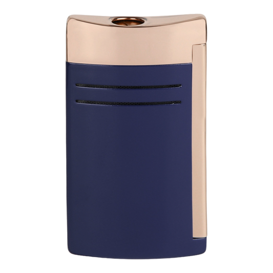 S.T. Dupont Maxijet Blue & Rose Gold Lighter, 020173