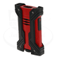 S.T. Dupont Defi XXtreme double flame torch lighter in red and black
