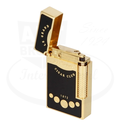 S.T. Dupont Le Grand Cigar Club Black Lacquer and Gold, 023112