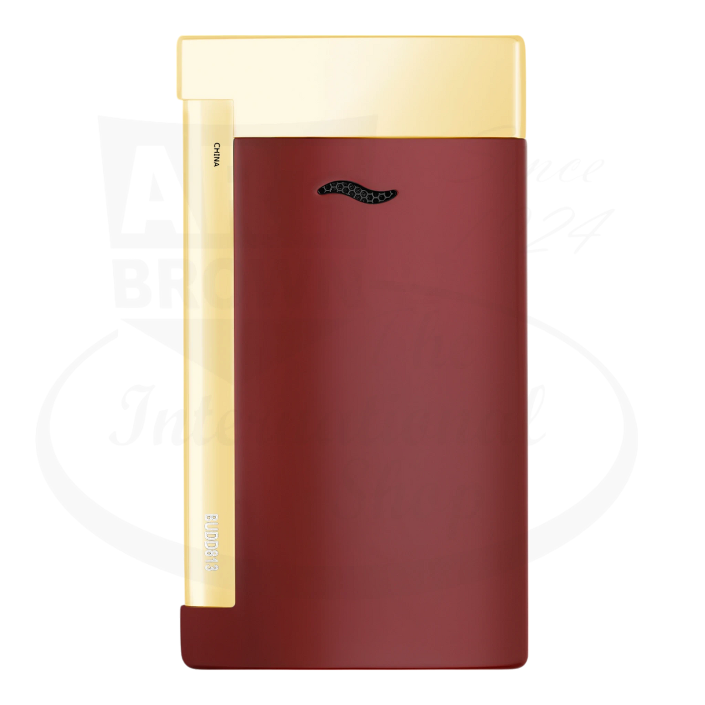S.T. Dupont Slim 7 Lotus Red & Gold, 027707