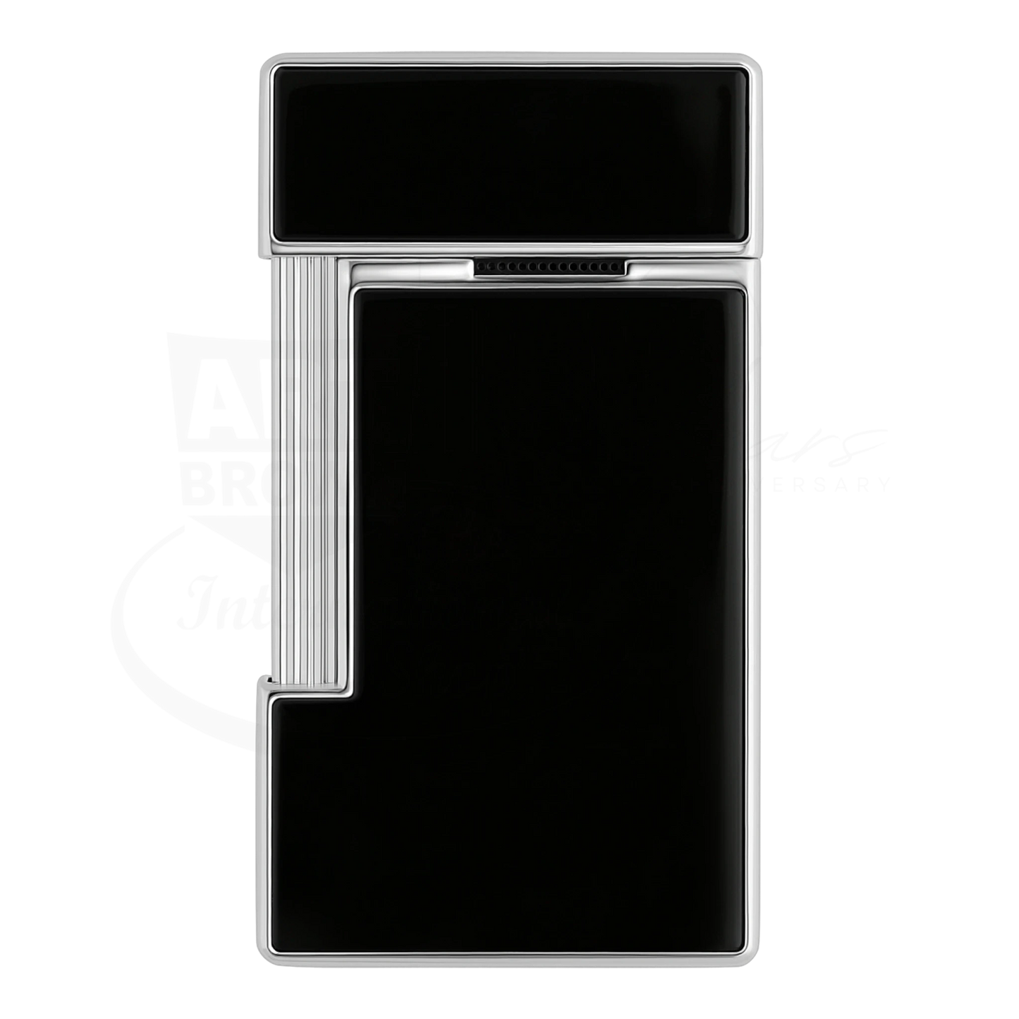 S.T. Dupont Slimmy Black Lacquer & Chrome Lighter, 028221