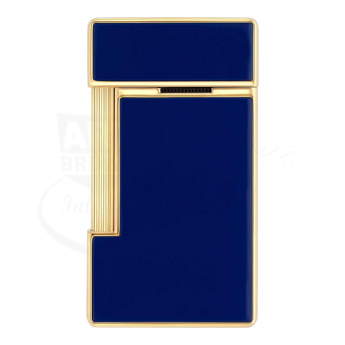 S.T. Dupont Slimmy Blue Lacquer & Gold Lighter, 028225