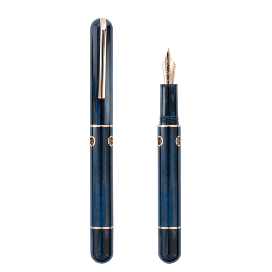 Nahvalur Nautilus Maylandia Blue Medium Fountain Pen