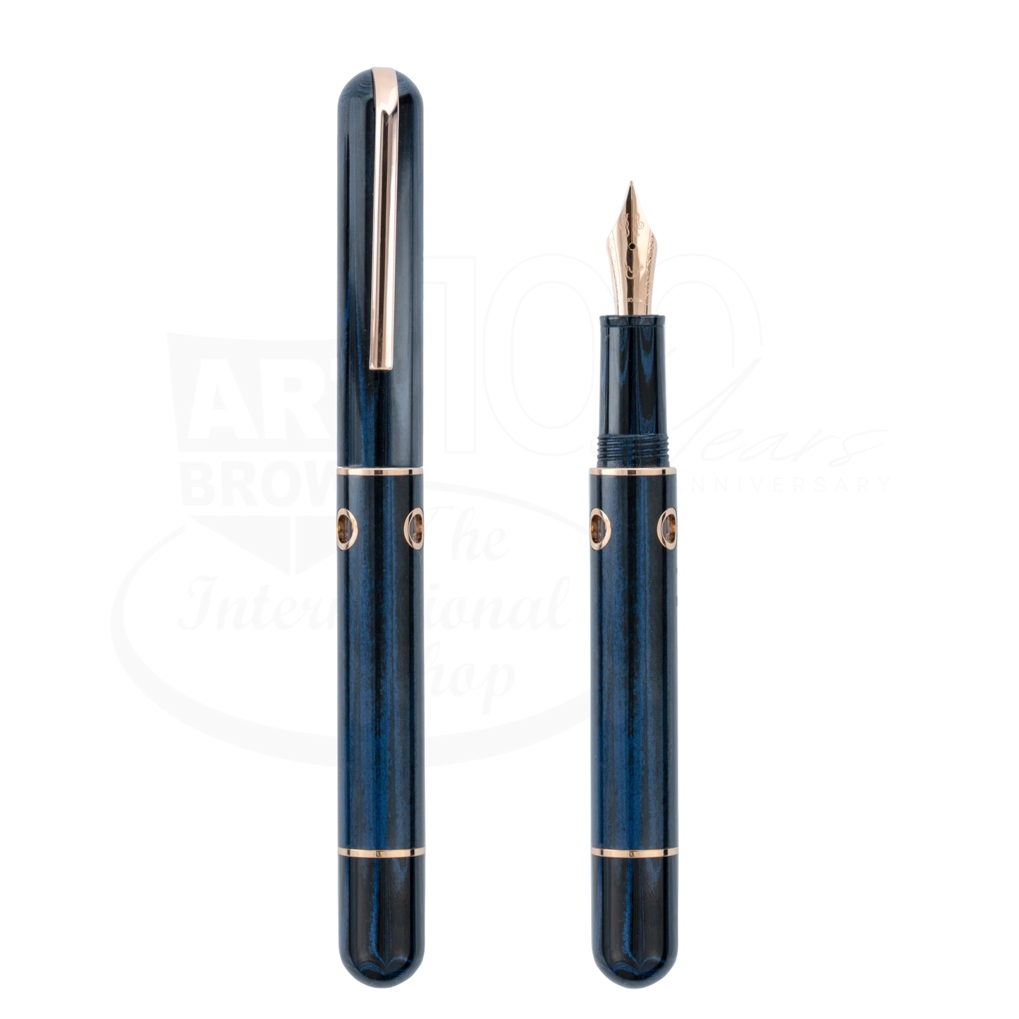 Nahvalur Nautilus Maylandia Blue Medium Fountain Pen