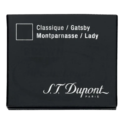 S.T. Dupont Fountain Pen Ink Cartridges Black 040100 black ink cartridges box for Montparnasse Lady Gatsby pens