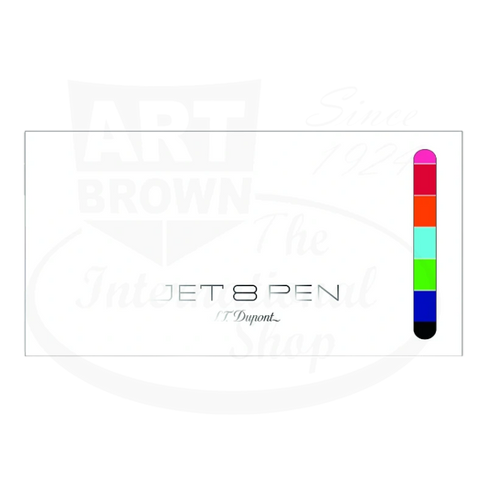 S.T. Dupont Jet 8 Orange Ballpoint Pen Refills, 040352