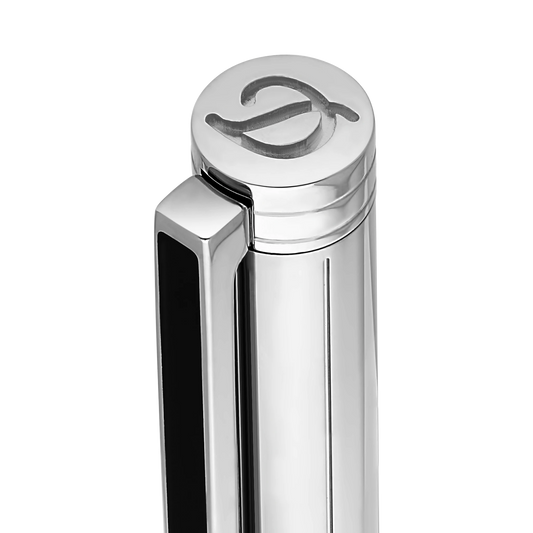 S.T. Dupont New Classique Brushed Palladium Ballpoint Pen, 045075N