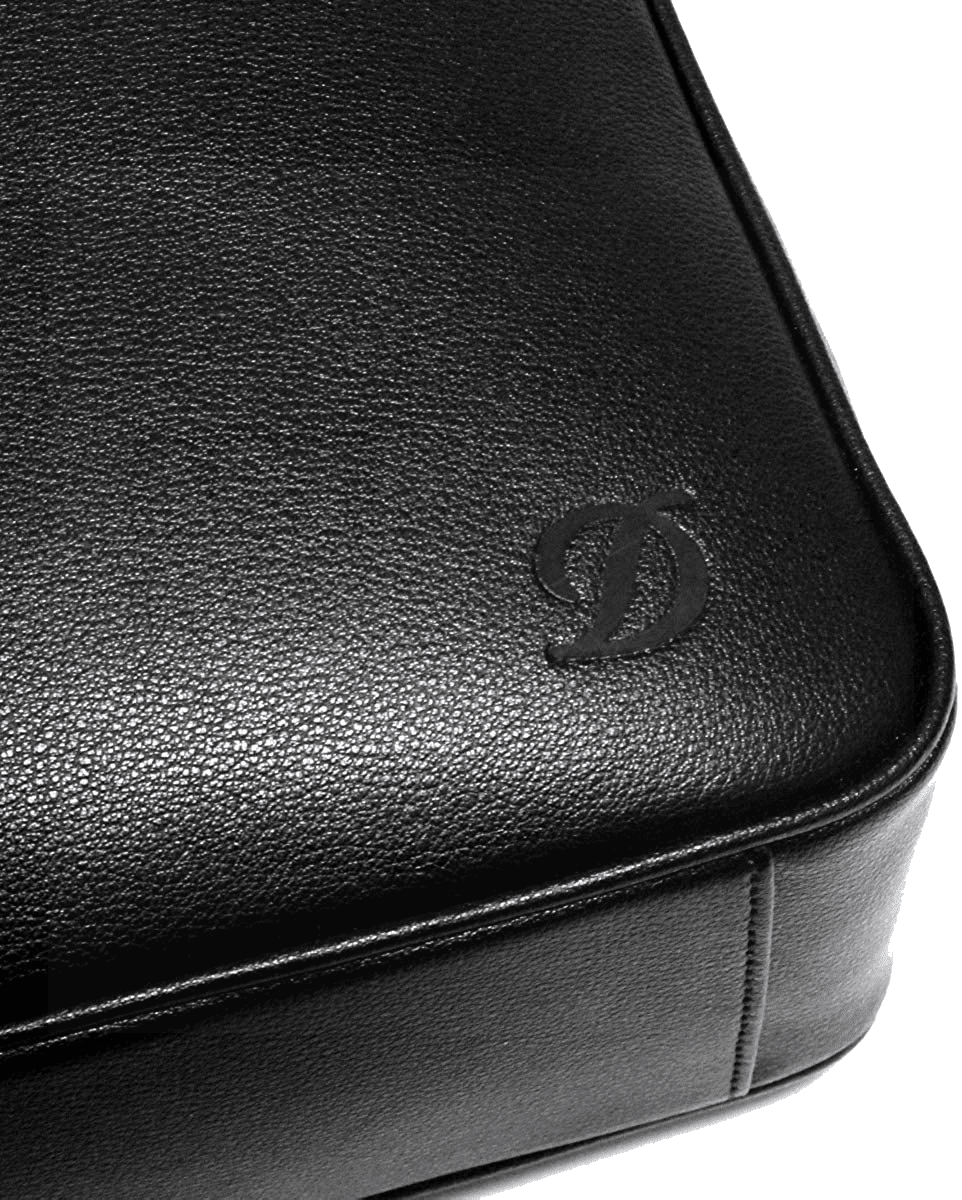 S.T. Dupont Line D Soft Grain Leather Black Document Holder, 093102