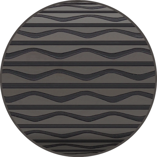 Faber-Castell Ambition OpArt Black Sand Fountain Pen textured matte black resin barrel with geometric wave pattern detail