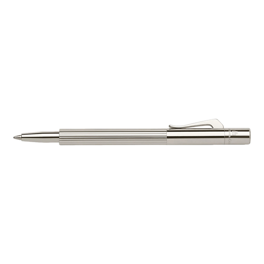 Graf von Faber-Castell Platinum Plated Pocket Ballpoint Pen