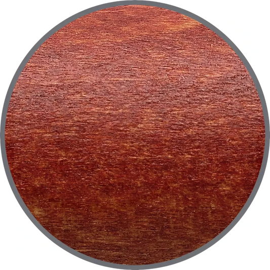 Faber-Castell Ambition Pearwood Fountain Pen close-up of reddish pearwood barrel texture with polished finish