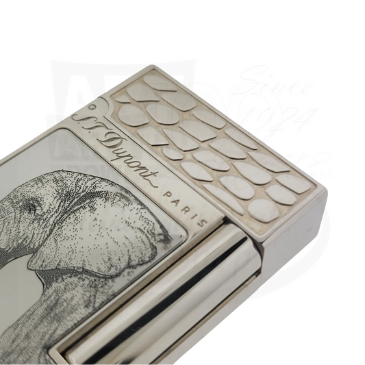 S.T. Dupont Ligne 2 Limited Edition Big 5 Collection Elephant Lighter, 016490