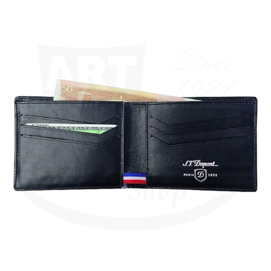 S.T. Dupont Carbon Black 6CC Billfold Wallet 170001