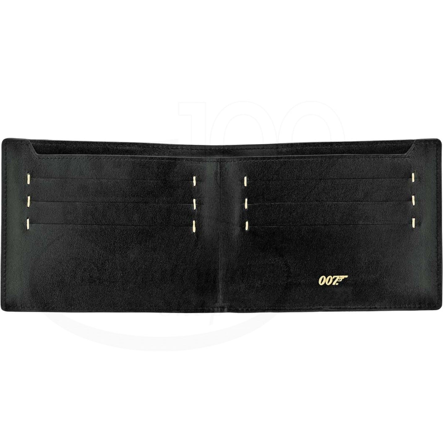 S.T. Dupont Limited Edition James Bond 007 Black Leather Wallet, 180255