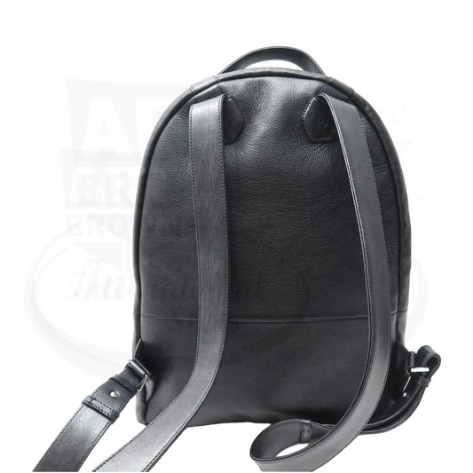 S.T. Dupont Line D Soft Grain Leather Black Backpack Picasso - "Profil de Femme", 181266