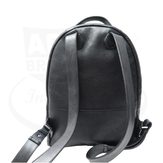 S.T. Dupont Line D Soft Grain Leather Black Backpack Picasso - "Profil de Femme", 181266