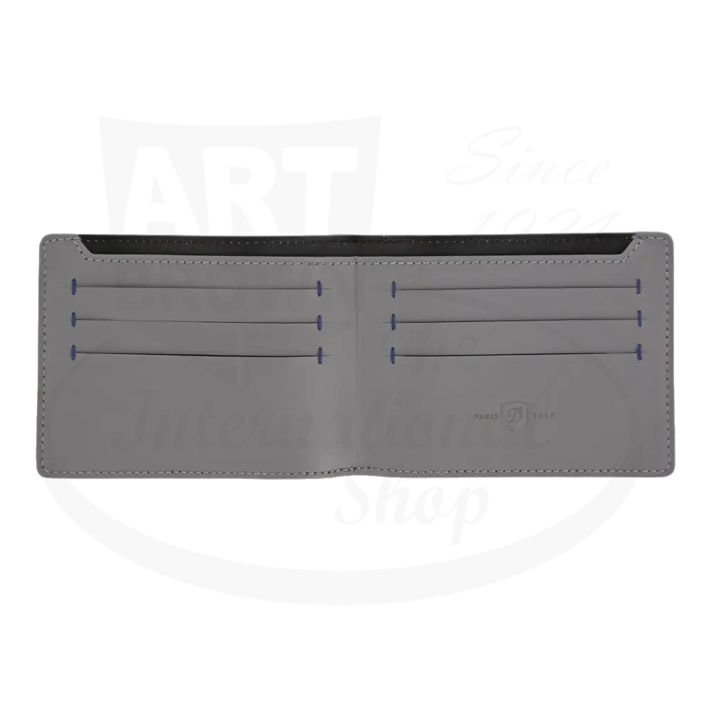 S.T. Dupont Capsule Collection Grey 6CC Billfold Wallet, 184502