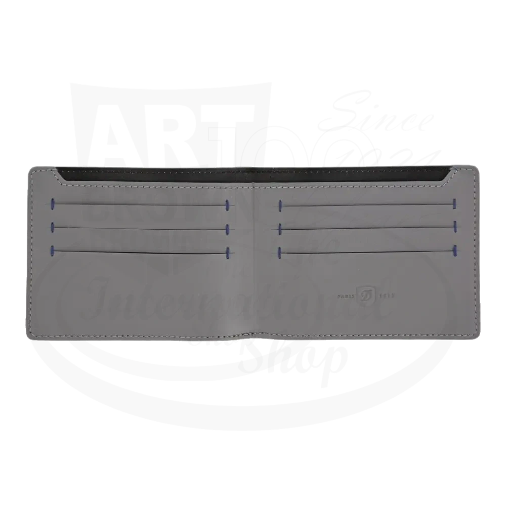 S.T. Dupont Capsule Collection Grey 6CC Billfold Wallet, 184502