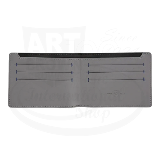 S.T. Dupont Capsule Collection Grey 6CC Billfold Wallet, 184502