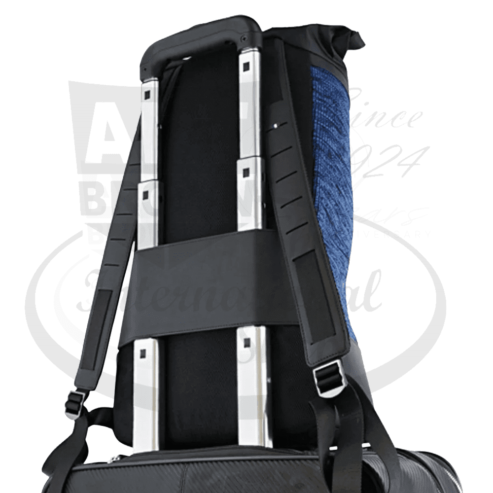 S.T. Dupont Jet Millennium Blue-Black Rolled Backpack, 195002