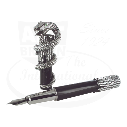 S.T. Dupont Limited Edition Tournaire Snake Fountain Pen, 241054
