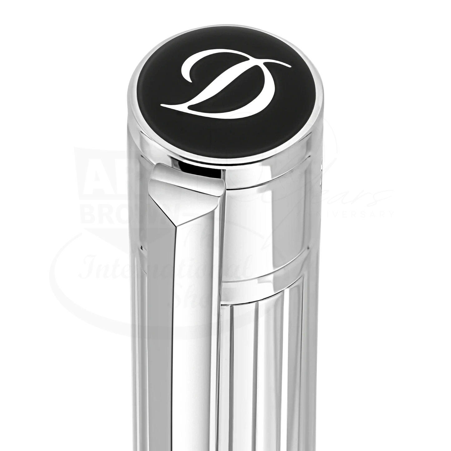 S.T. Dupont D-Initial Chrome Ballpoint Pen, 275201