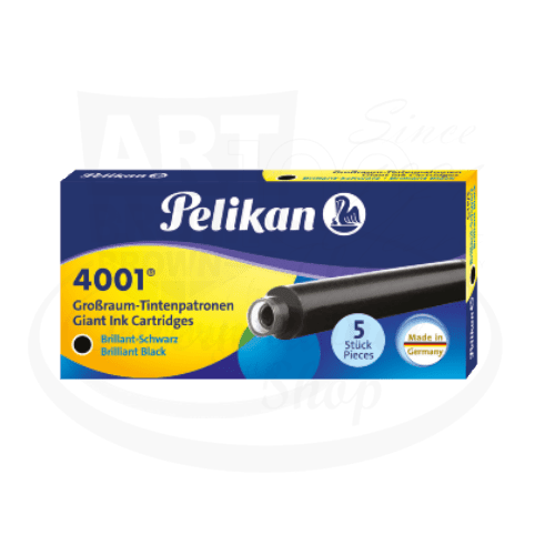 Pelikan Giant Ink Cartridges GTP/5 Ink 4001 Brilliant-Black