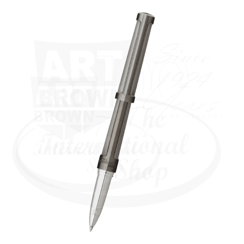 S.T. Dupont Defi Titanium Gun Metal Rollerball Pen, 402705