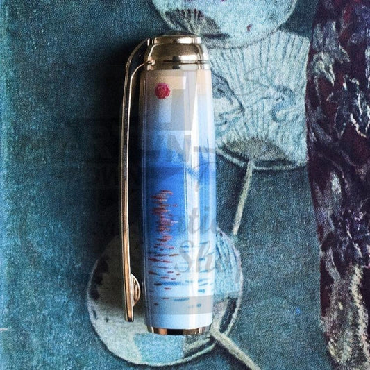 S.T. Dupont Line D Limited Edition Monet Fountain Pen - Impression Sunrise, 410049L