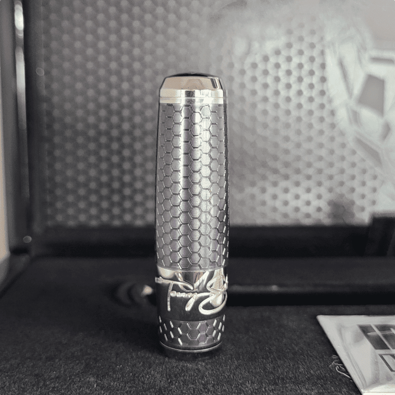 S.T. Dupont Line D Tony Stark Grey Convertible Medium Fountain Pen 410707