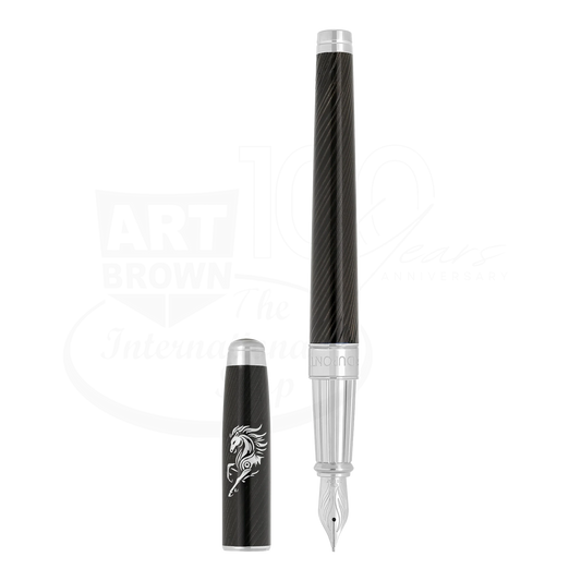 S.T. Dupont Limited Edition Line D Eternity Large Year of The Horse Fountain Pen