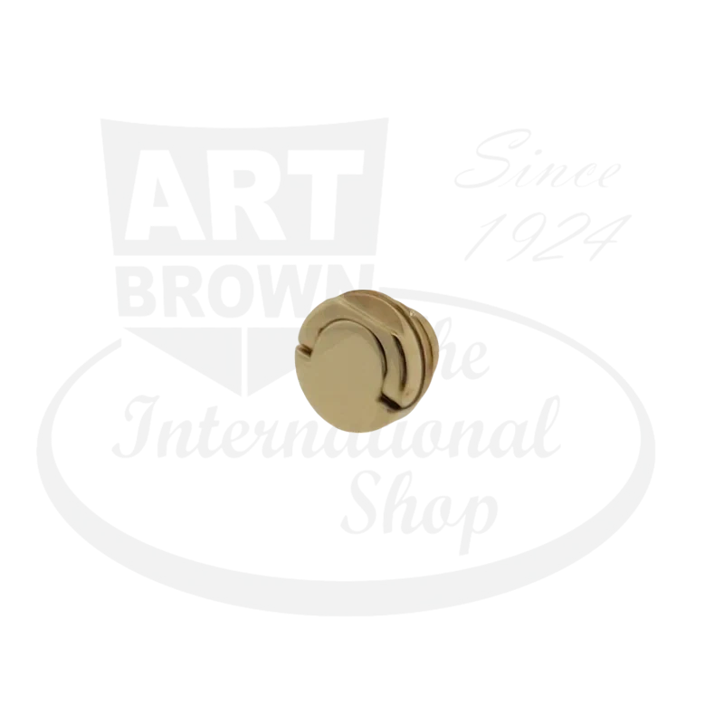 16K Gold s.t. dupont ligne 2 lighter gas refill cover backside