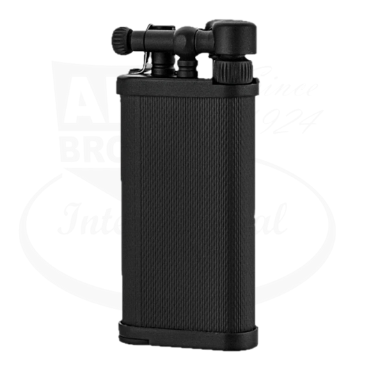 IM Corona Old Boy 64 Pipe Lighter with barley grain design in black