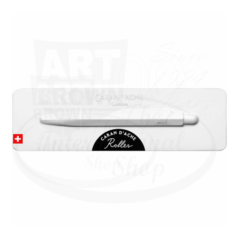 Caran D'Ache 849 Metal Rollerball Pen Black with Slimpack shown in gallery position 3, 800x800 square image