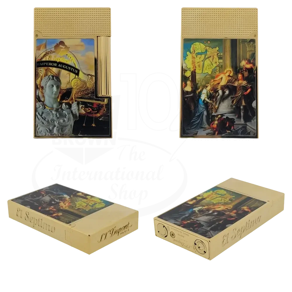 S.T. Dupont x El Septimo Limited Edition Ligne 2 Perfect Cling Emperor Collection Lighter gallery 7, 1000x1000px square shot