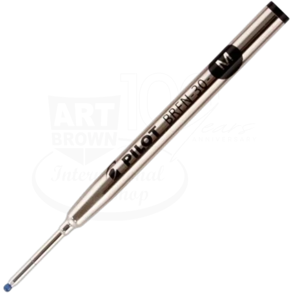 Pilot Brfn 30 pen refill in black with a medium point