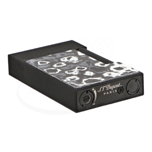 S.T. Dupont Ligne 2 Perfect Cling Dark Storm Carbon Lighter, C16397DS